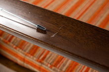 Load image into Gallery viewer, Mid Century Modern Lounge Chair in Walnut & Original Orange Fabric, USA, c. 1950s-ABT Modern