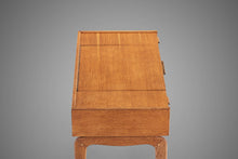 Load image into Gallery viewer, Mid Century Modern Minimalist Petite Writing Desk in Golden Oak, USA, c. 1960's-ABT Modern
