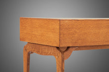 Load image into Gallery viewer, Mid Century Modern Minimalist Petite Writing Desk in Golden Oak, USA, c. 1960's-ABT Modern