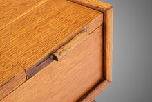 Load image into Gallery viewer, Mid Century Modern Minimalist Petite Writing Desk in Golden Oak, USA, c. 1960's-ABT Modern