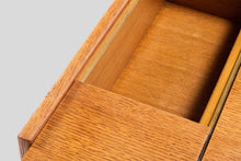 Load image into Gallery viewer, Mid Century Modern Minimalist Petite Writing Desk in Golden Oak, USA, c. 1960's-ABT Modern