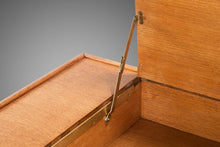Load image into Gallery viewer, Mid Century Modern Minimalist Petite Writing Desk in Golden Oak, USA, c. 1960's-ABT Modern