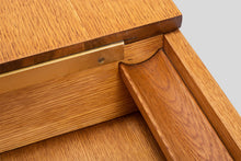 Load image into Gallery viewer, Mid Century Modern Minimalist Petite Writing Desk in Golden Oak, USA, c. 1960's-ABT Modern