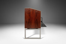 Load image into Gallery viewer, Mid Century Modern Model SC80 Record Media Console in Rosewood by Jacob Jensen for Bang & Olufsen, Denmark, c. 1970's-ABT Modern