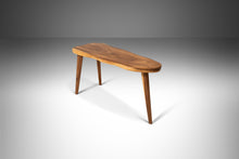 Load image into Gallery viewer, Mid Century Modern Monkey Pod Wood Slab Coffee / End Table, USA, c. 1960's-ABT Modern