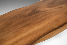 Load image into Gallery viewer, Mid Century Modern Monkey Pod Wood Slab Coffee / End Table, USA, c. 1960's-ABT Modern