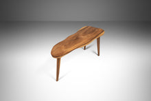 Load image into Gallery viewer, Mid Century Modern Monkey Pod Wood Slab Coffee / End Table, USA, c. 1960's-ABT Modern
