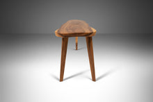 Load image into Gallery viewer, Mid Century Modern Monkey Pod Wood Slab Coffee / End Table, USA, c. 1960's-ABT Modern