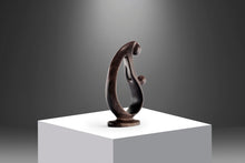 Load image into Gallery viewer, Mid Century Modern "Mother and Child" Stone Sculpture, Kenya, c. 1970's-ABT Modern