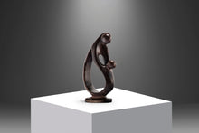 Load image into Gallery viewer, Mid Century Modern "Mother and Child" Stone Sculpture, Kenya, c. 1970's-ABT Modern