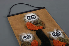 Load image into Gallery viewer, Mid Century Modern Owl Wall Art on Tapestry-ABT Modern