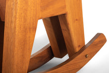 Load image into Gallery viewer, Mid Century Modern Rocking Horse in Solid Walnut and Teak-ABT Modern