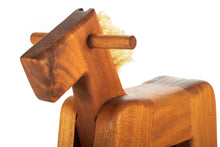 Load image into Gallery viewer, Mid Century Modern Rocking Horse in Solid Walnut and Teak-ABT Modern