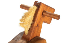 Load image into Gallery viewer, Mid Century Modern Rocking Horse in Solid Walnut and Teak-ABT Modern
