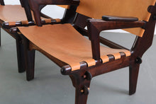 Load image into Gallery viewer, Mid-Century Modern Rosewood and Leather Set of Lounge Chairs by Angel Pazmino, 1960s-ABT Modern