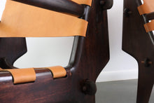 Load image into Gallery viewer, Mid-Century Modern Rosewood and Leather Set of Lounge Chairs by Angel Pazmino, 1960s-ABT Modern
