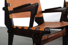 Load image into Gallery viewer, Mid-Century Modern Rosewood and Leather Set of Lounge Chairs by Angel Pazmino, 1960s-ABT Modern