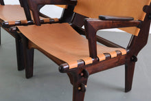 Load image into Gallery viewer, Mid-Century Modern Rosewood and Leather Set of Lounge Chairs by Angel Pazmino, 1960s-ABT Modern
