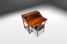 Load image into Gallery viewer, Mid Century Modern Secretary Desk in Rosewood by Brode Blindheim for Sykkylven, Norway, c. 1960's-ABT Modern