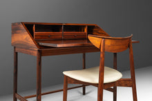 Load image into Gallery viewer, Mid Century Modern Secretary Desk in Rosewood by Brode Blindheim for Sykkylven, Norway, c. 1960's-ABT Modern
