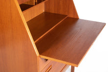 Load image into Gallery viewer, Mid Century Modern Secretary Desk in Teak by Drylund-ABT Modern