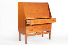 Load image into Gallery viewer, Mid Century Modern Secretary Desk in Teak by Drylund-ABT Modern