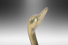 Load image into Gallery viewer, Mid Century Modern Set of Two (2) Brass Swan Sculptures / Home Decor, c. 1970's-ABT Modern