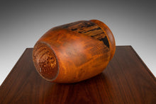 Load image into Gallery viewer, Mid Century Modern Solid Birch Wood Turned Vase by Joseph Thompson, United States, c. 1970s-ABT Modern