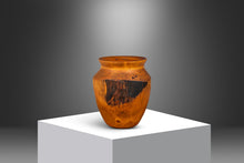 Load image into Gallery viewer, Mid Century Modern Solid Birch Wood Turned Vase by Joseph Thompson, United States, c. 1970s-ABT Modern