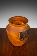 Load image into Gallery viewer, Mid Century Modern Solid Birch Wood Turned Vase by Joseph Thompson, United States, c. 1970s-ABT Modern