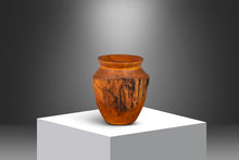 Load image into Gallery viewer, Mid Century Modern Solid Birch Wood Turned Vase by Joseph Thompson, United States, c. 1970s-ABT Modern