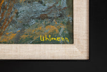 Load image into Gallery viewer, Mid Century Modern 'Storm Incoming' Oil Painting by Ulhmann, Germany, c. 1960s-ABT Modern
