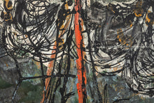 Load image into Gallery viewer, Mid Century Modern 'Storm Incoming' Oil Painting by Ulhmann, Germany, c. 1960s-ABT Modern
