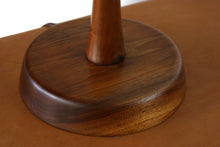 Load image into Gallery viewer, Mid Century Modern Teak & Brass Table Lamp, Denmark, c. 1960's-ABT Modern