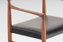 Load image into Gallery viewer, Mid Century Modern Teak Desk Chair by H.W. Klein for Bramin, Denmark, c. 1960's-ABT Modern