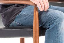 Load image into Gallery viewer, Mid Century Modern Teak Desk Chair by H.W. Klein for Bramin, Denmark, c. 1960's-ABT Modern