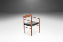 Load image into Gallery viewer, Mid Century Modern Teak Desk Chair by H.W. Klein for Bramin, Denmark, c. 1960's-ABT Modern