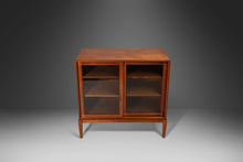 Load image into Gallery viewer, Mid Century Modern Teak Display Cabinet w/ Sliding Glass Doors by HW Klein for Bramin, Denmark, c. 1960s-ABT Modern