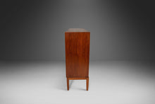 Load image into Gallery viewer, Mid Century Modern Teak Display Cabinet w/ Sliding Glass Doors by HW Klein for Bramin, Denmark, c. 1960s-ABT Modern
