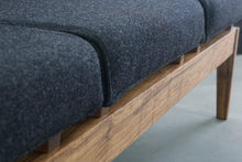 Load image into Gallery viewer, Mid Century Modern Three Seater Bench / Sofa in Solid Walnut Styled After Jens Risom-ABT Modern