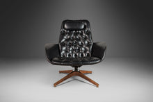 Load image into Gallery viewer, Mid Century Modern Tufted Lounge Chair and Ottoman by George Mulhauser for Plycraft, USA, c. 1960s-ABT Modern