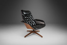 Load image into Gallery viewer, Mid Century Modern Tufted Lounge Chair and Ottoman by George Mulhauser for Plycraft, USA, c. 1960s-ABT Modern