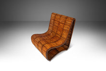 Load image into Gallery viewer, Mid-Century Modern "Wave" Slipper Lounge Chair in Bamboo by Danny Ho Fong for Tropi-cal, Philippines, c. 1970s-ABT Modern