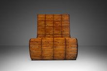 Load image into Gallery viewer, Mid-Century Modern "Wave" Slipper Lounge Chair in Bamboo by Danny Ho Fong for Tropi-cal, Philippines, c. 1970s-ABT Modern