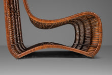 Load image into Gallery viewer, Mid-Century Modern "Wave" Slipper Lounge Chair in Bamboo by Danny Ho Fong for Tropi-cal, Philippines, c. 1970s-ABT Modern