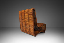 Load image into Gallery viewer, Mid-Century Modern "Wave" Slipper Lounge Chair in Bamboo by Danny Ho Fong for Tropi-cal, Philippines, c. 1970s-ABT Modern
