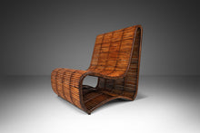 Load image into Gallery viewer, Mid-Century Modern "Wave" Slipper Lounge Chair in Bamboo by Danny Ho Fong for Tropi-cal, Philippines, c. 1970s-ABT Modern