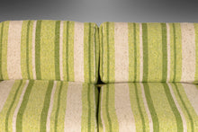 Load image into Gallery viewer, Mid Century Modern in Original Lime Green Tweed & Walnut Sofa Attributed to Milo Baughman, USA, c. 1970s-ABT Modern