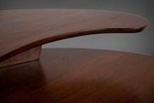 Load image into Gallery viewer, Mid Century Two-Tiered Coffee Table in Oak Stained Walnut after Paul Laszlo, c. 1960s-ABT Modern
