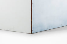 Load image into Gallery viewer, Mid Century White Hollywood Regency Cabinet in White with Gold Accents, c. 1970s-ABT Modern